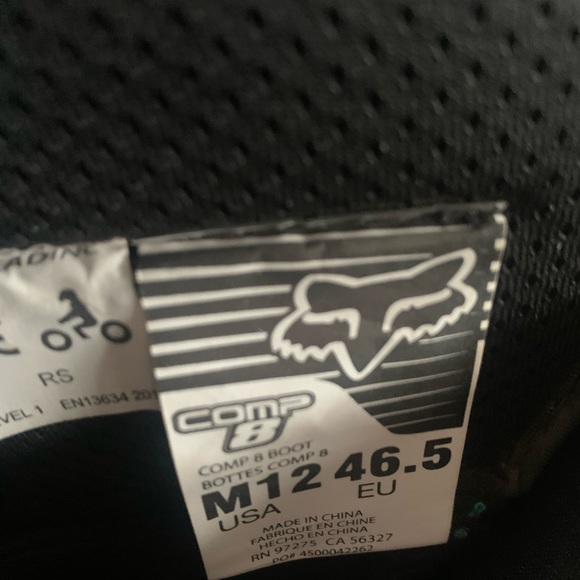 Motocross boots